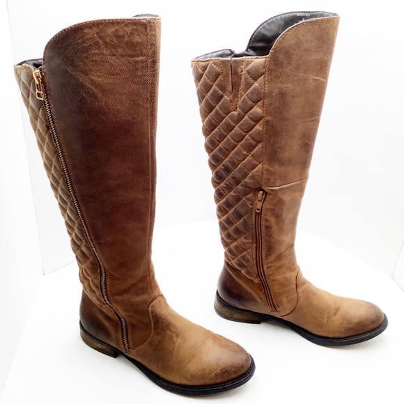 {STEVE MADDEN} Northside Quilted Riding Boots - Picture 1 of 16